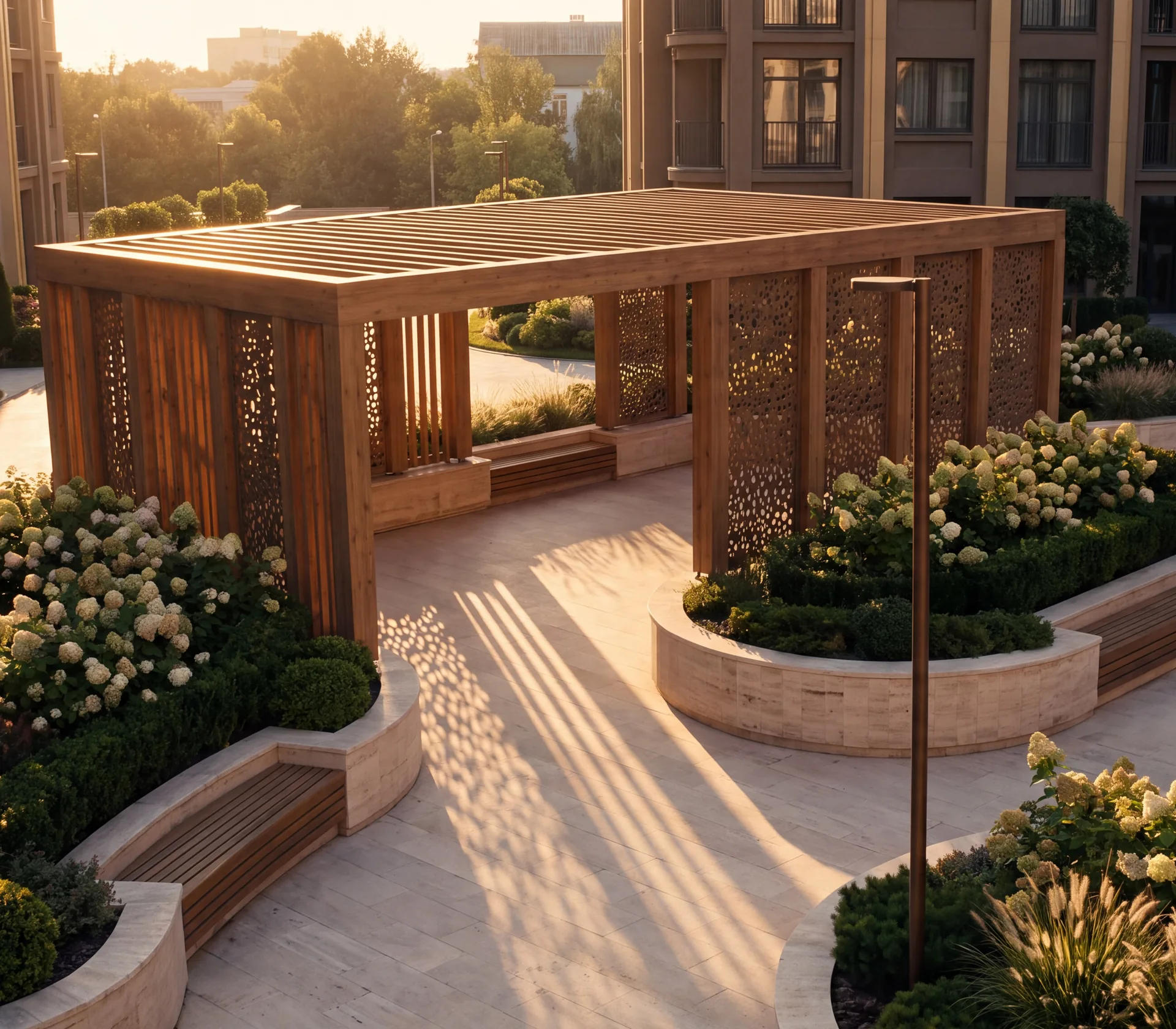 Встречи: визуализация проекта PARI Residence